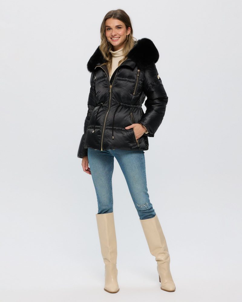 gorski apres ski jacket with detachable toscana shearling lamb hood trim shop1