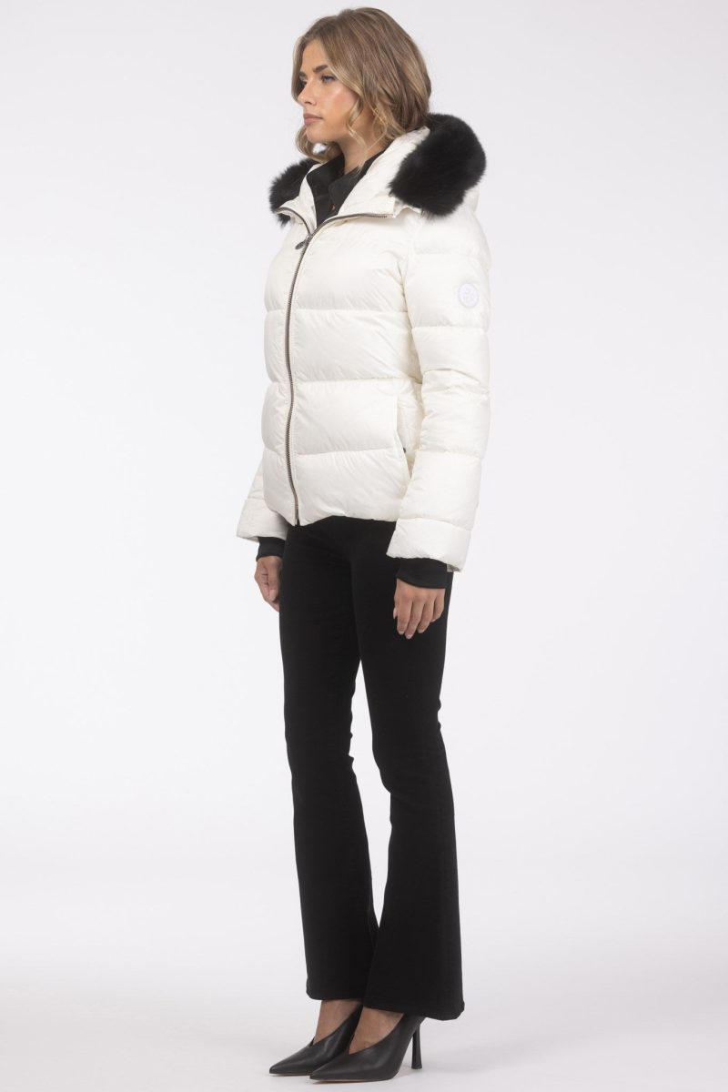 gorski apres ski jacket with detachable toscana shearling lamb hood trim shop3