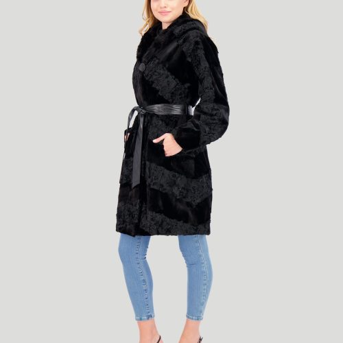 gorski lamb and mink sections short coat shop3 26250006