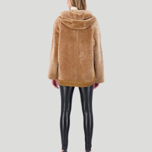 gorski reversible select shearling lamb zip parka with ribbed hem shop3 24mf100503104