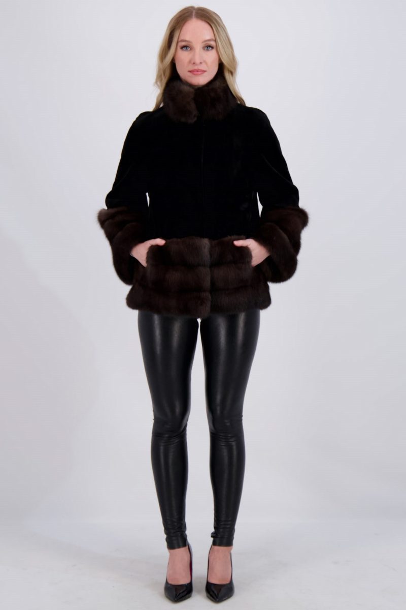 gorski sheared mink jacket with sable shop1 19390006