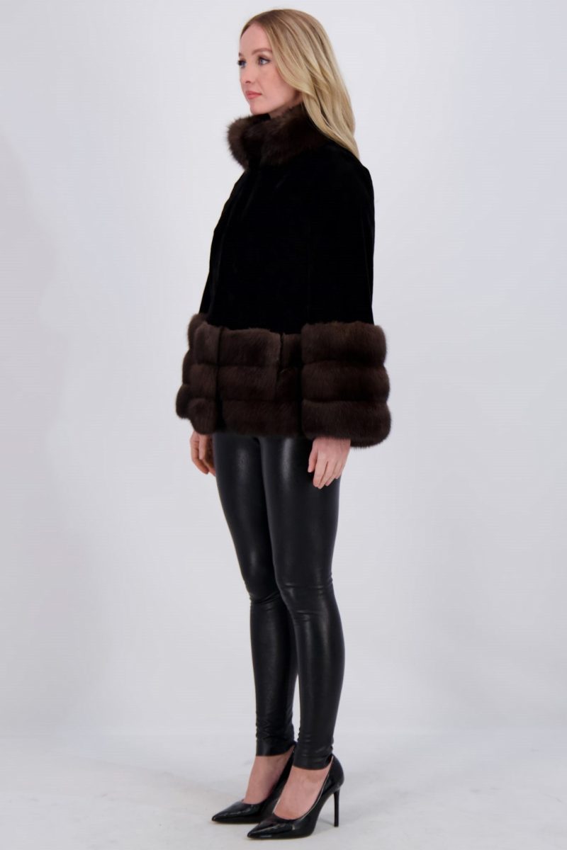 gorski sheared mink jacket with sable shop3 19390006