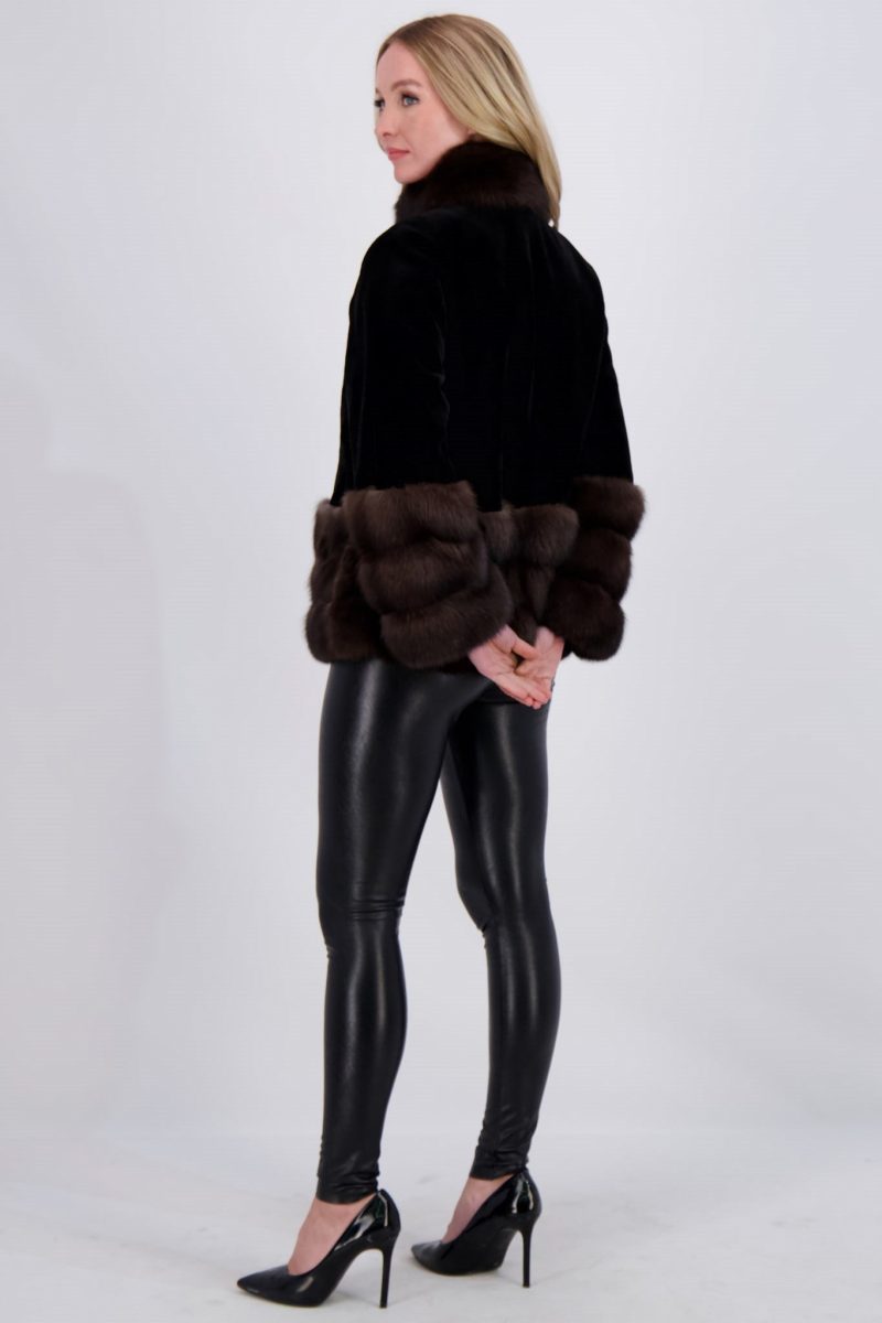 gorski sheared mink jacket with sable shop4 19390006