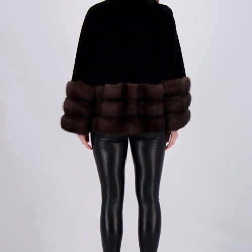 gorski sheared mink jacket with sable shop5 19390006