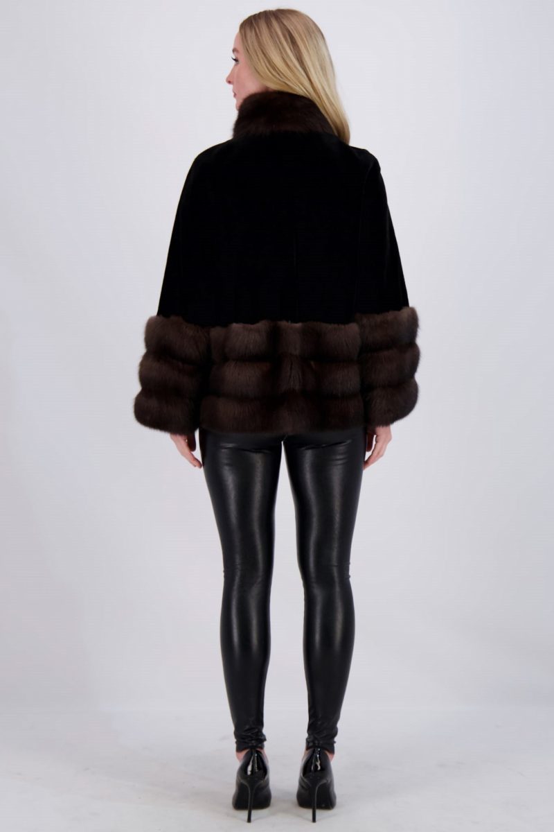 gorski sheared mink jacket with sable shop5 19390006